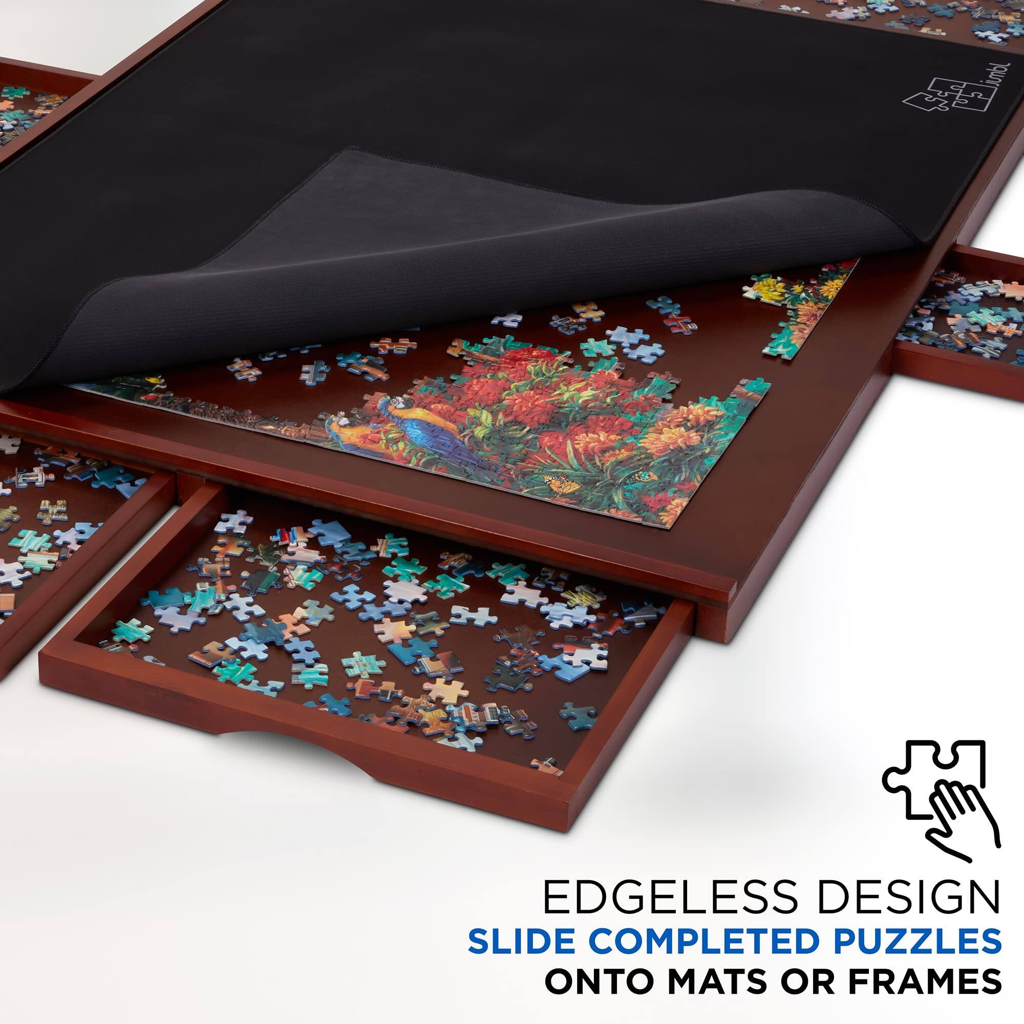 Liot inbl EDGELESS DESIGN SLIDE COMPLETED PUZZLES ONTO MATS OR FRAMES