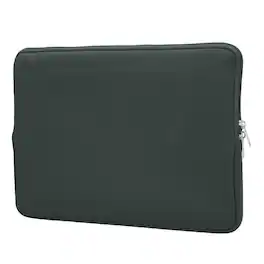 Unique Bargains - Laptop Case - Polyester Computer Sleeve Carrying Bag, Waterproof Protective Cover for 11" Notebook - Dark Gray