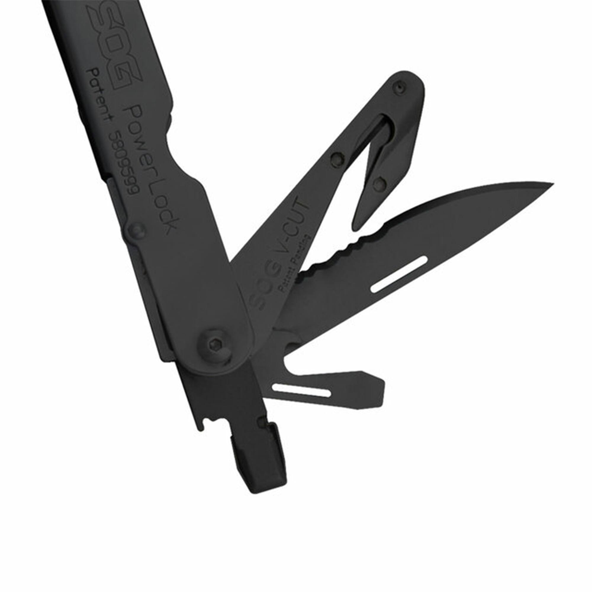 SOG Patent 5809599 PowerLock SOG V-CUT Panding SOG Patent