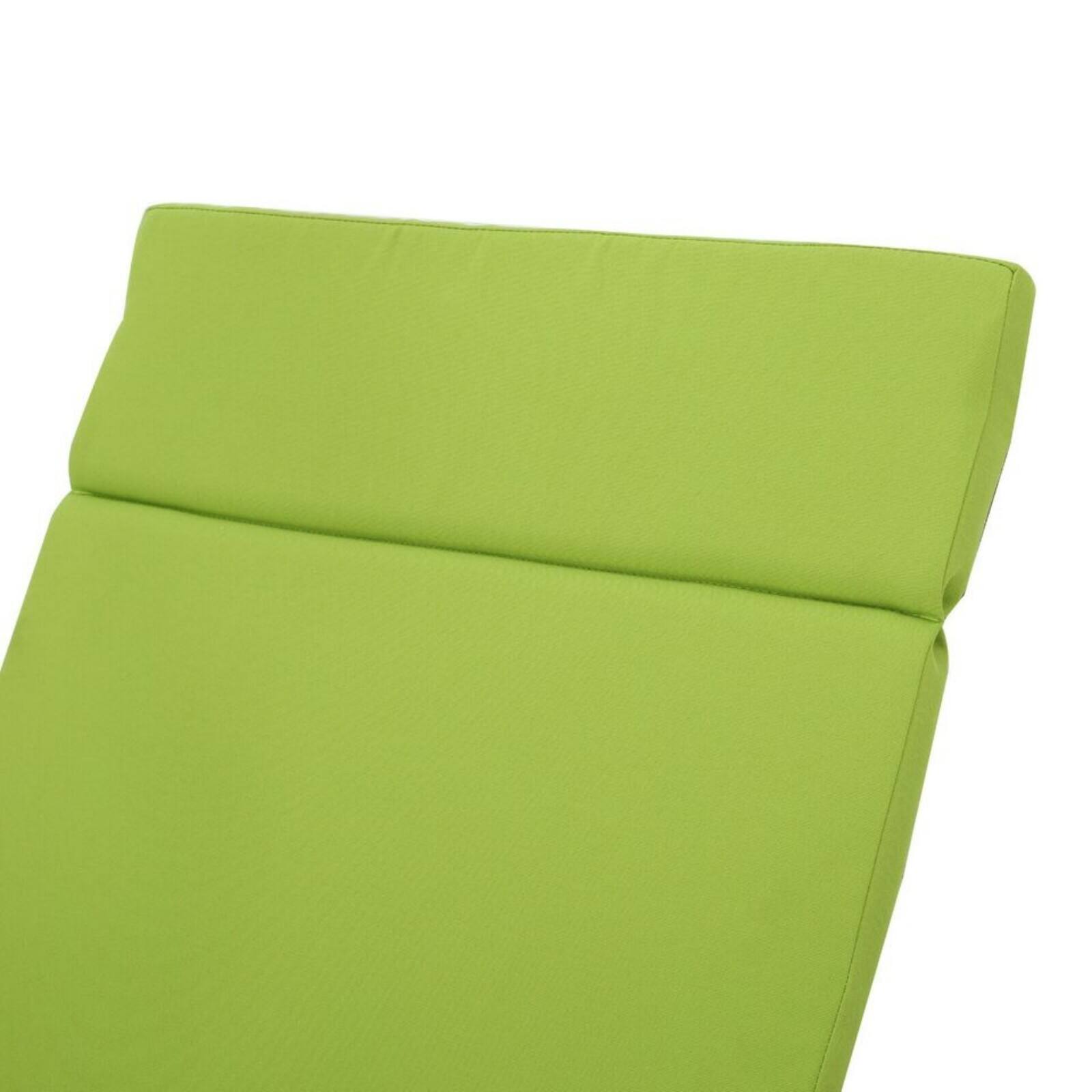 Alt View 5. Ecooso - 1PCS Outdoor Chaise Lounge Cushion，Water-Resistant，100% Polyester Fabric, No Assembly Required(Without Chaise Lounge) - Green.
