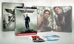 Inglourious Basterds [SteelBook] [Digital Copy] [4K Ultra HD Blu-ray/Blu-ray] [Only @ Best Buy] [2009] - Front_Zoom