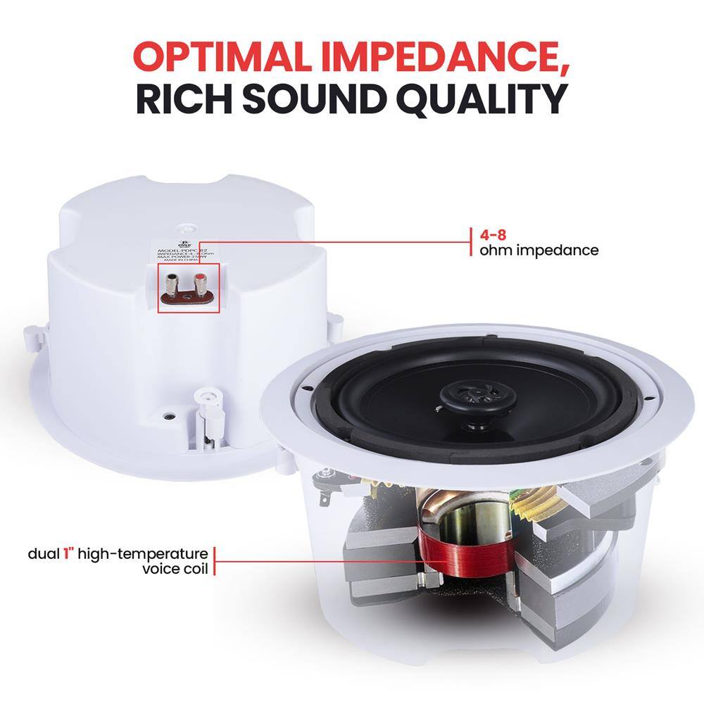OPTIMAL IMPEDANCE, RICH SOUND QUALITY

4-8 ohm impedance

dual 1" high-temperature voice coil