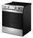 Left. Whirlpool - 30 in. Wide 5 elements 5.3 cu. ft. Slide-In Electric Range with No Preheat and Slow Cook Modes - Stainless Steel.