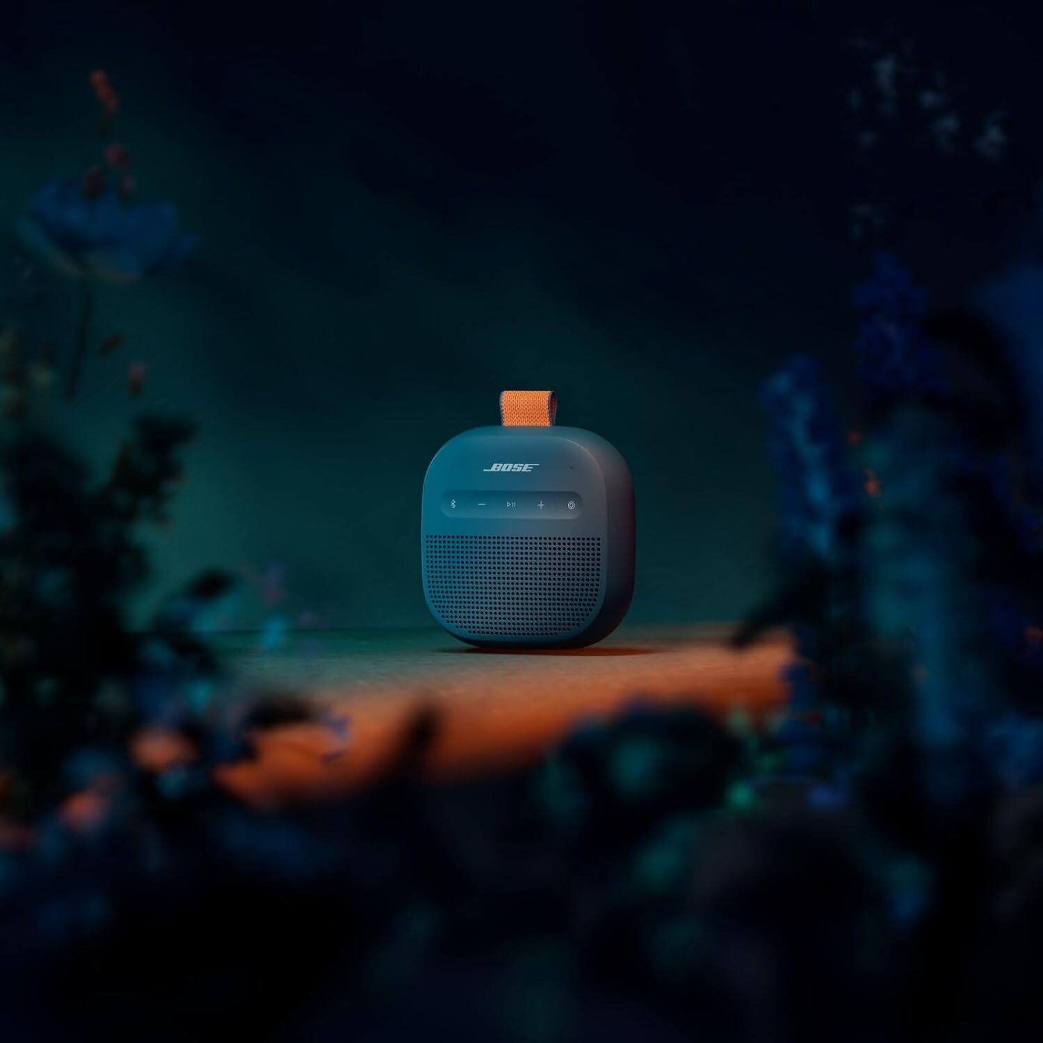 Alt View 2. Bose - Bose SoundLink Micro Portable Bluetooth Speaker (2nd Gen) Bundle with Fast Charger, Wireless Waterproof, (Twilight Blue) - Twilight Blue.