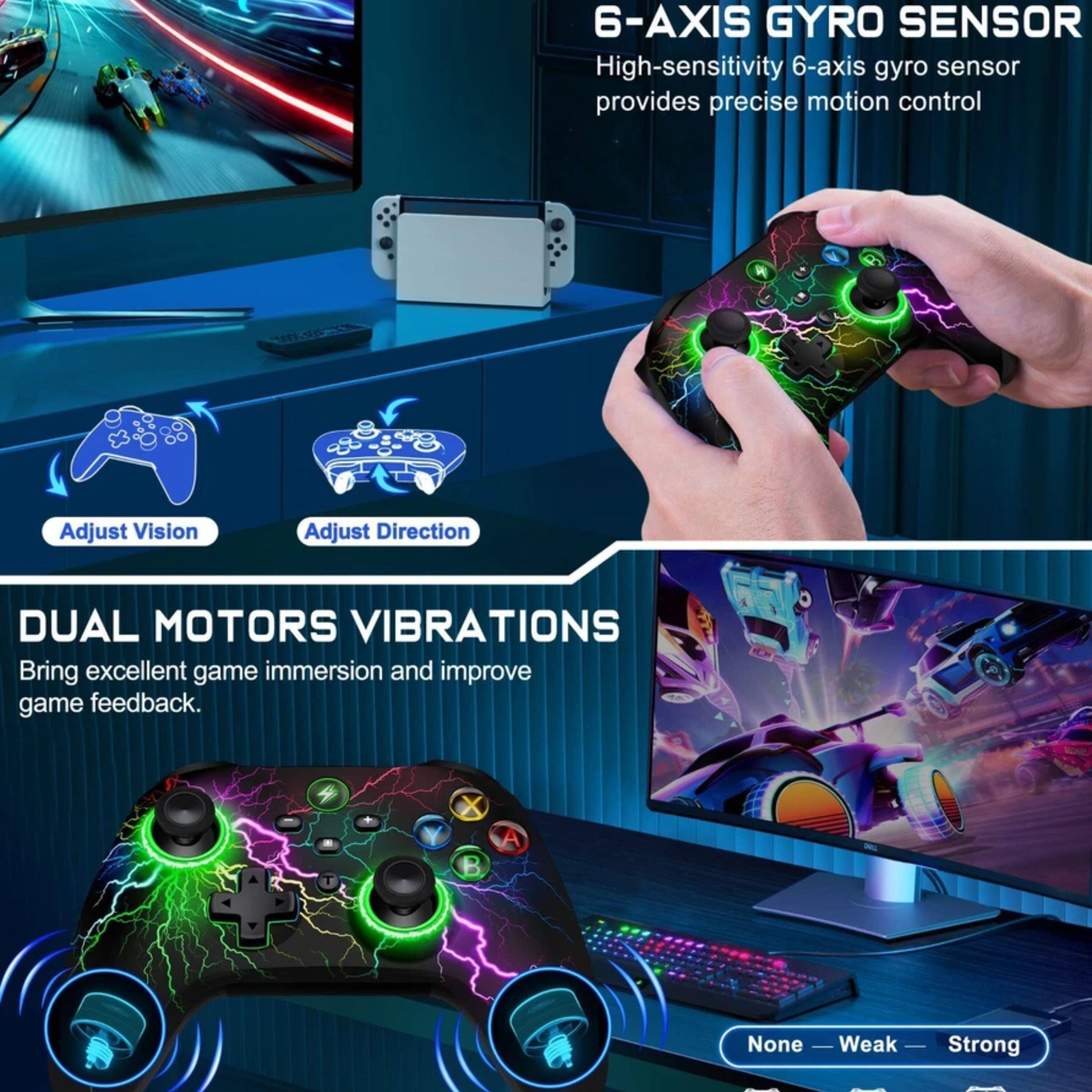 Kitcheniva Full Size Grip Handheld Gamepad Controller for Nintendo