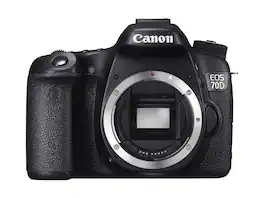 Canon - EOS 70D 20.2 MP Digital Camera Body Only (International Model)