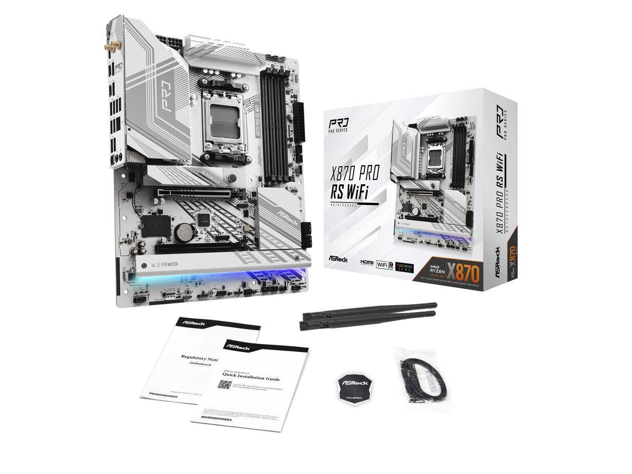 F199 PJ 5.M M2 ARMOR | PJ FES SERIES X870 PRO RS WiFi /SRec R /SReck HOm WFI 3 STNE Aea RYZEN X870 P7 ZERITE PER WiFi RS PRO X870 GLCCCEEELSR ASReck X870 ASRedi ASReck Regulatory Nati Motherrboard Cerick Installation Cinide ASReck
