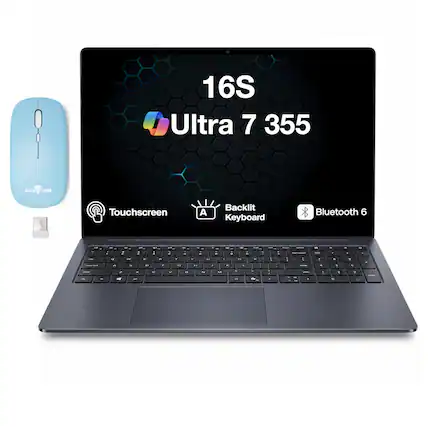 16S Ultra 7 355
DOCK TORM
Touchscreen
Backlit Keyboard
Bluetooth 6