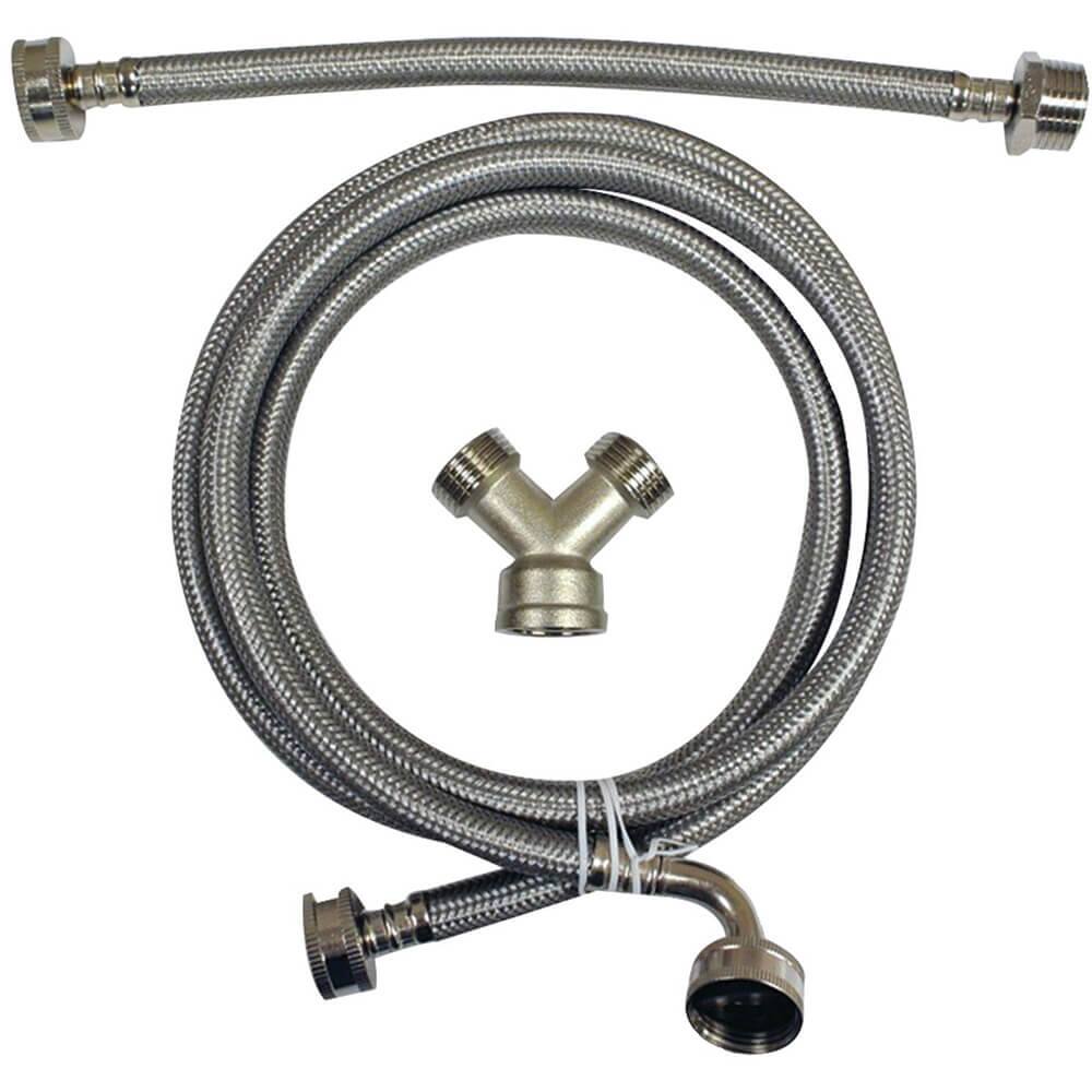 Front. Certified Appliance Accessories - 6-Foot Universal Steam Dryer Installation Kit.