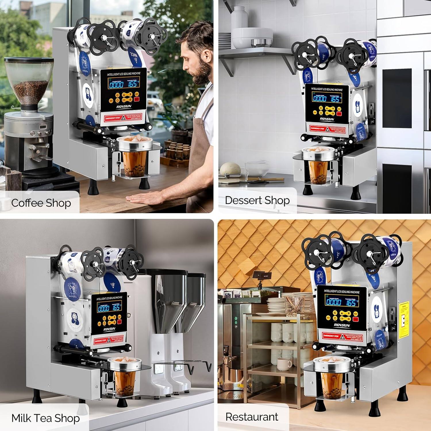 12% NILGI CHI 165 . ARINSEN A n an NN - CHHI F65 : PROPSUAN 0 Coffee Shop Dessert Shop MEUEUCION 00O 65 R 1.. d MELSDe  MAUNEACHNE 0000 65 MENCHUN d Milk Tea Shop Restaurant