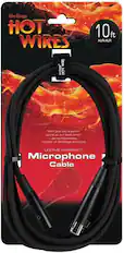 On-Stage HOT WIRES
10 ft XLR-XLR
"We'll give you superior sound at our best price."
- James Hennessey, founder of On-Stage products
LIFETIME WARRANTY
Microphone Cable