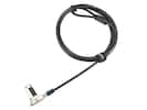 Front. Kensington - Kensington Slim N17 2.0 Combo Laptop Lock - Resettable 4-Wheel - Carbon Steel - 5.91 ft.