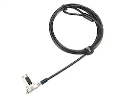 Kensington - Slim N17 2.0 Combo Laptop Lock - Resettable 4-Wheel - Carbon Steel - 5.91 ft