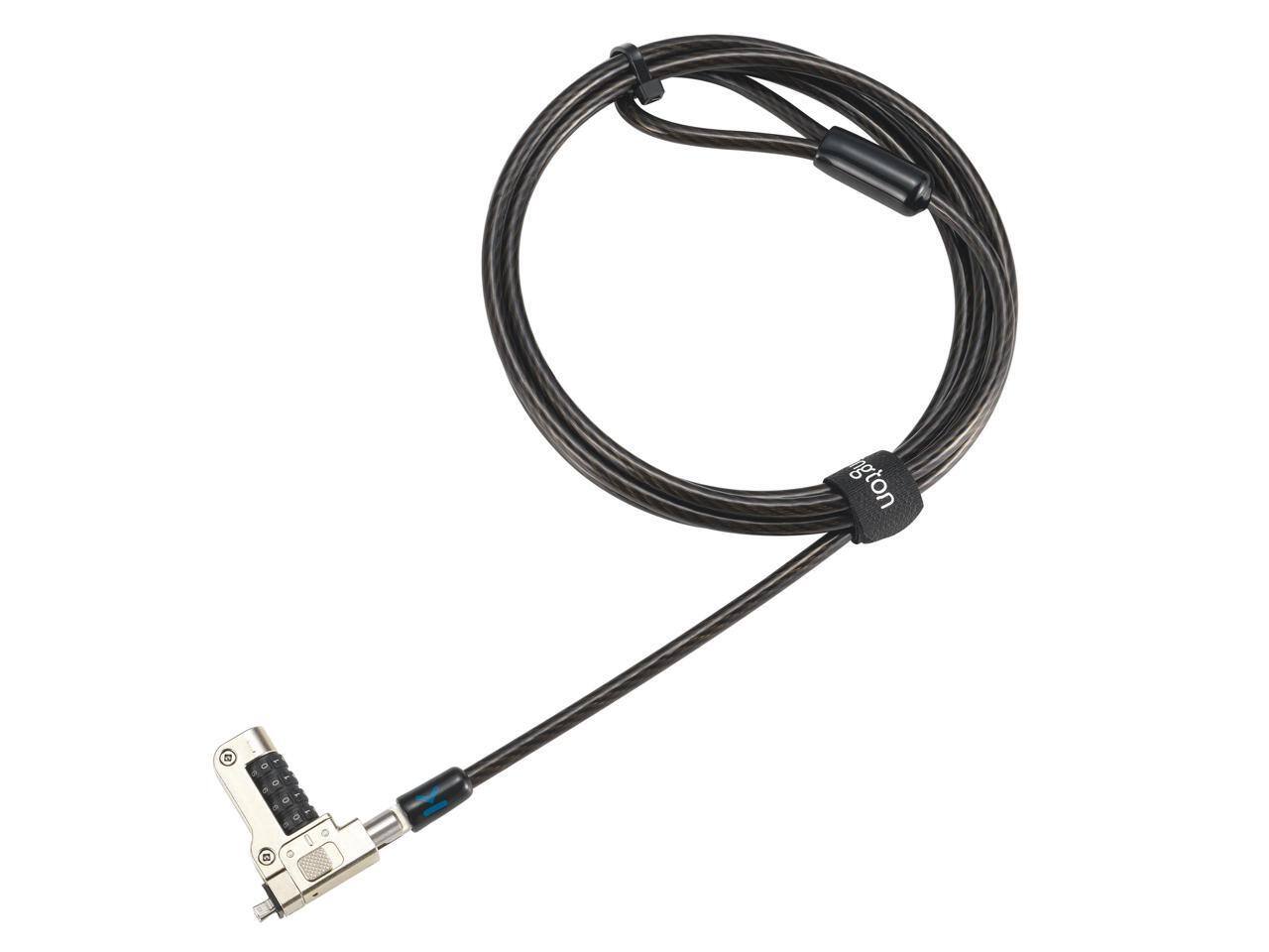 Front. Kensington - Kensington Slim N17 2.0 Combo Laptop Lock - Resettable 4-Wheel - Carbon Steel - 5.91 ft.