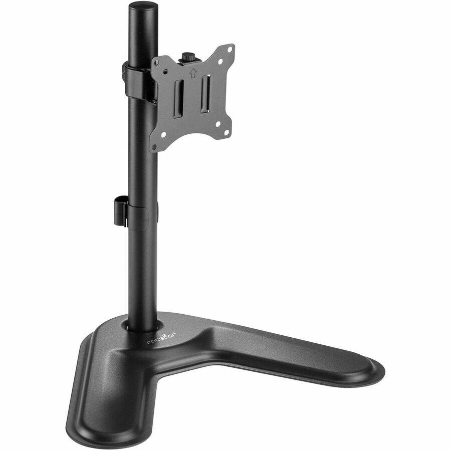 Alt View 1. Rocstor - Rocstor ErgoReach Mounting Pole for Monitor - Black - Landscape/Portrait - Height Adjustable - 1 Display(s) Supported - Black.
