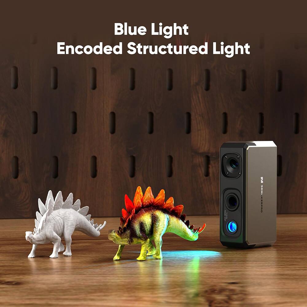 Blue Light Encoded Structured Light