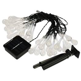 Home Collection - Cold White Outdoor Solar Powered 30 LED String Lights – Waterproof Garden, Patio, Yard & Party Decoration Lamp