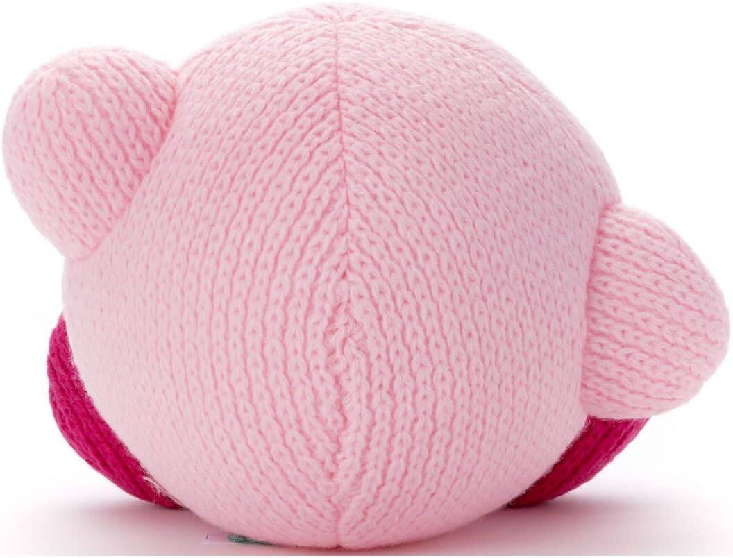 Alt View 2. Nintendo - Kirby Plush Knit Kirby, Width: Approx. 7.9 inches (20 cm).
