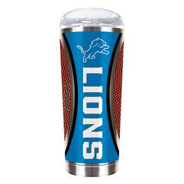 Great American Products - Detroit Lions 18oz. Roadie Game Ball Tumbler - Brown