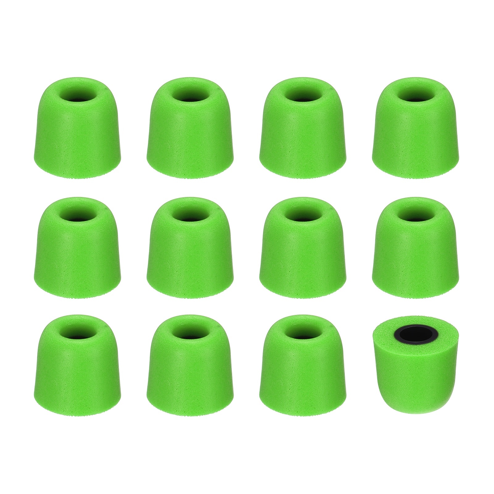 "Unique Bargains - Memory Foam Earbud Tips (4.9mm/0.19""), 12pcs/6Pairs - Medium, Noise Isolation, Comfort & Secure Fit for Earphones - Green" price history on PriceWatchPro