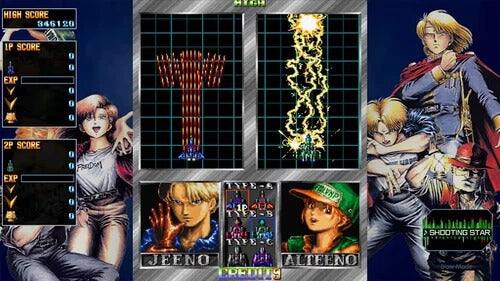 HIGH SCORE 846120  
1P SCORE EXP 0 0 0 0 0  
2P SCORE EXP Y Y  
PRODON 0  
TYPE-1P TYPE-B HLVHP TYPE-C  
JEENO ALTEENO  
CREDIT  
SHOOTING STAR