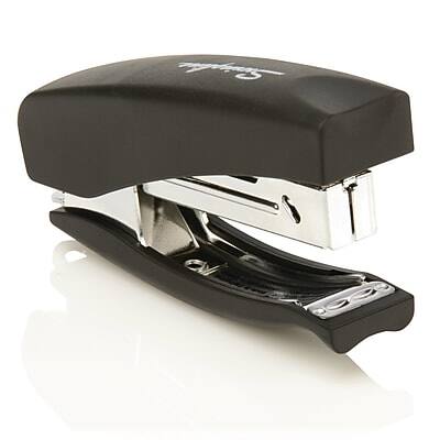 Alt View 3. Swingline - Soft Grip Hand Stapler, 20-Sheet Capacity - Black.