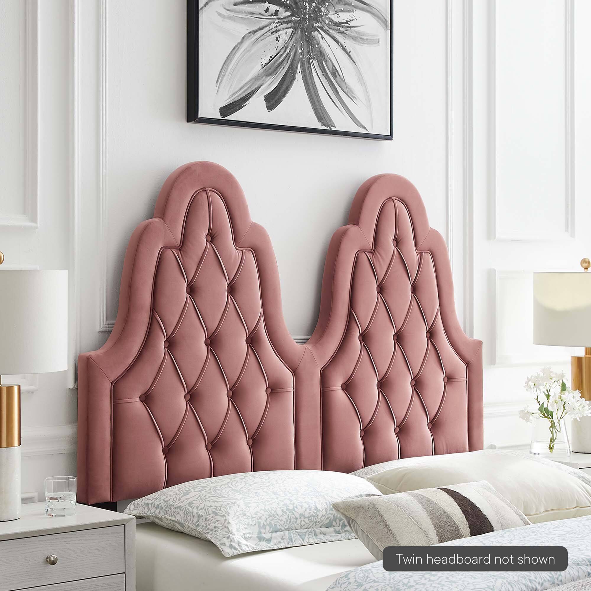 Twin headboard not shown