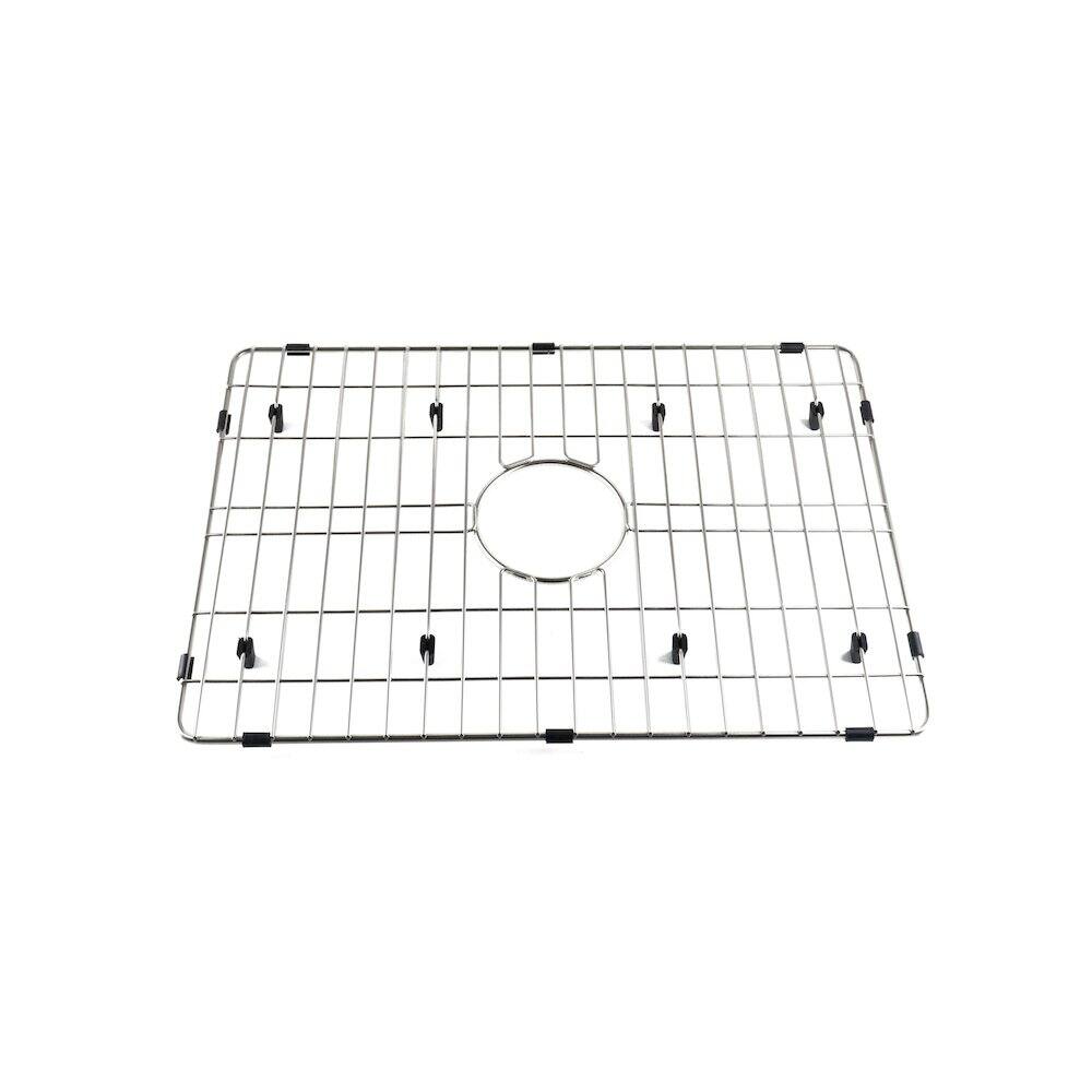 Alt View 1. Alfi - Solid Stainless Steel Kitchen Sink Grid for ABF2418 Sink - Gray.
