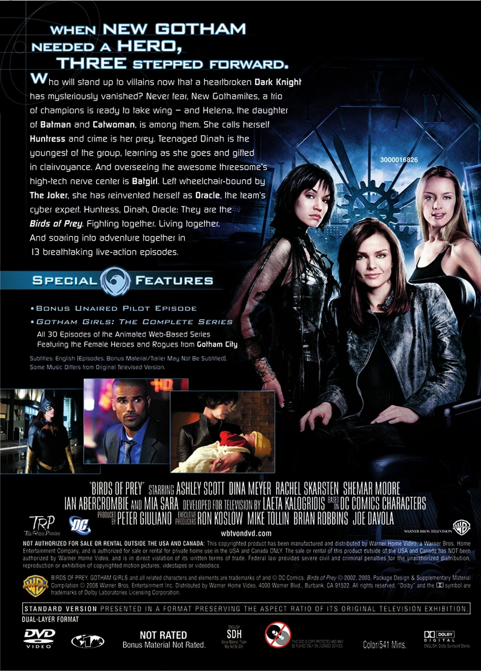 Angle. Birds of Prey: The Complete Series (Box Set) [DVD].