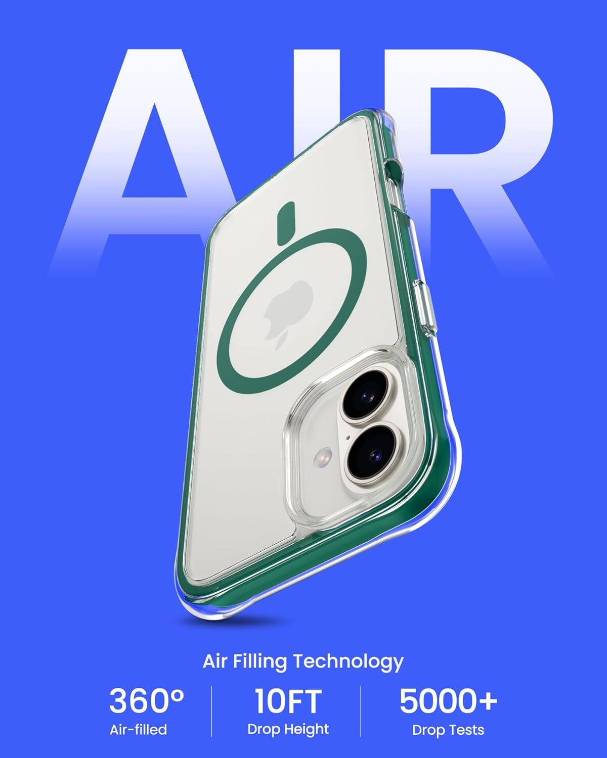 AAR Air Filling Technology 360° Air-filled 10FT Drop Height 5000+ Drop Tests