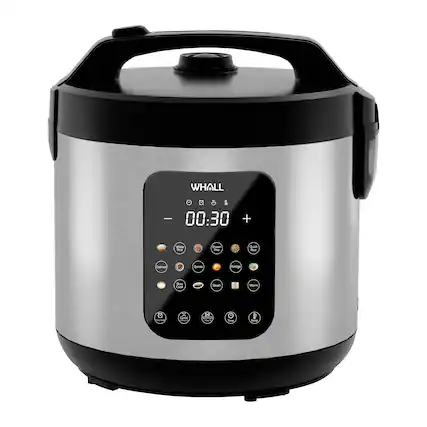WHALL
- 00:30 +
White Rice
Brown Rice
Quick Cook
Steam
Yogurt
Porridge
Oatmeal
Slow Cook
Soup
Sauté
Warm
Cancel
Start
PIL