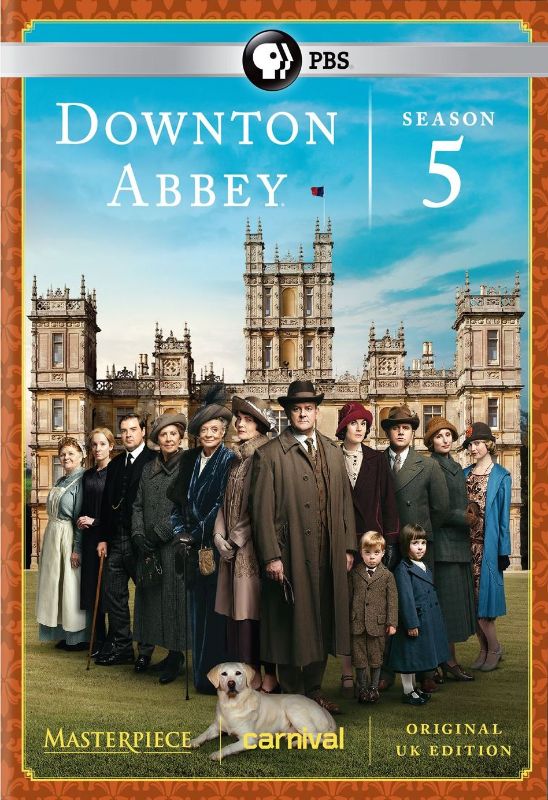  Masterpiece: Downton Abbey - Season 5 [3 Discs] [DVD]