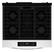 Alt View 9. Whirlpool - 30 in. Wide 4 burners 5.0 cu. ft. Smart Freestanding Slide-In Gas Range with Air Cooking Technology and Steam Clean - White.