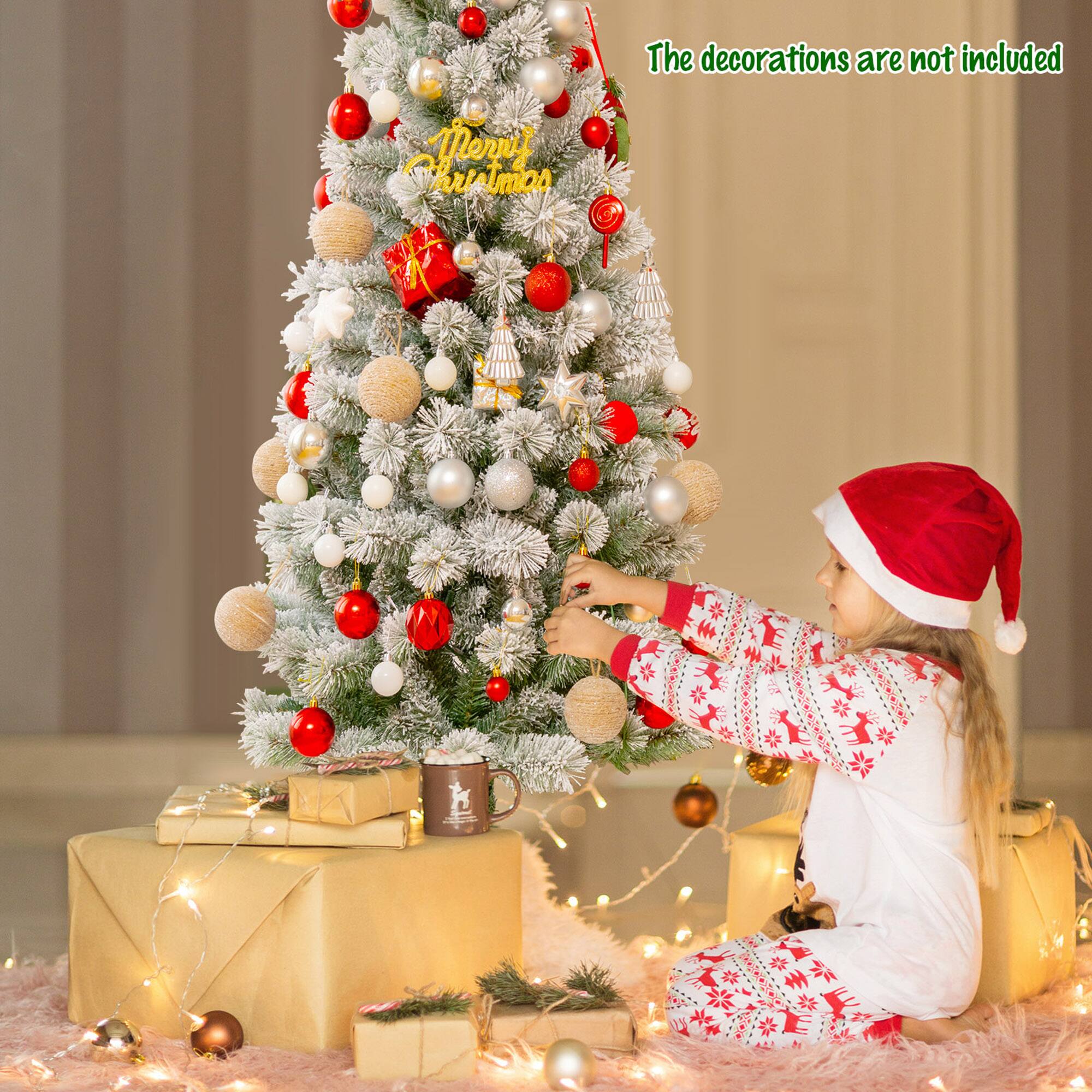 The decorations are not included

Merry Christmas