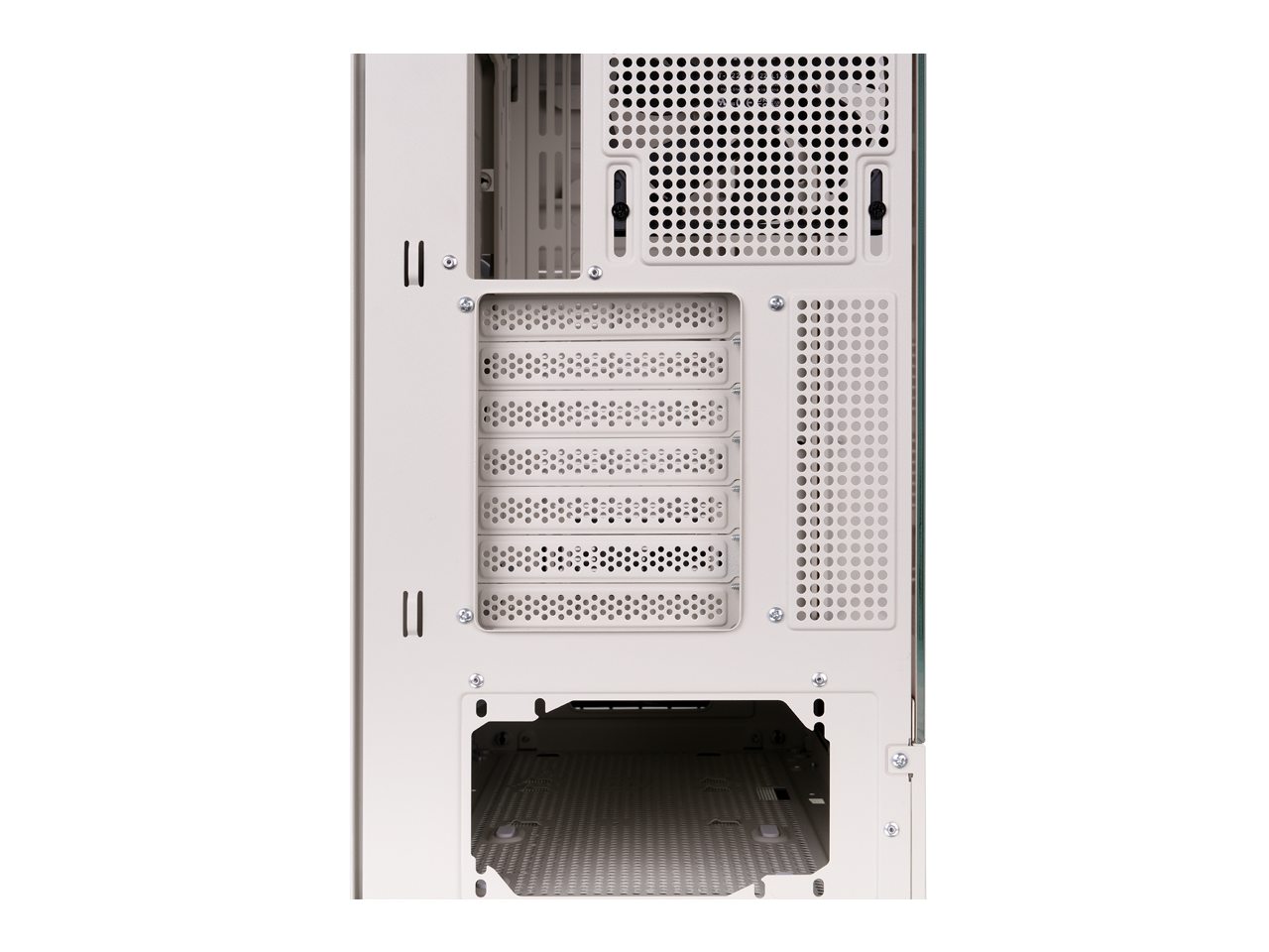 Alt View 10. Thermaltake - Thermaltake Retro 360: Mid Tower, 2x120mm Fans, ATX/mATX/mITX, 360mm Rad, 400mm GPU, Vertical GPU, Rotatable PCIe - Black.