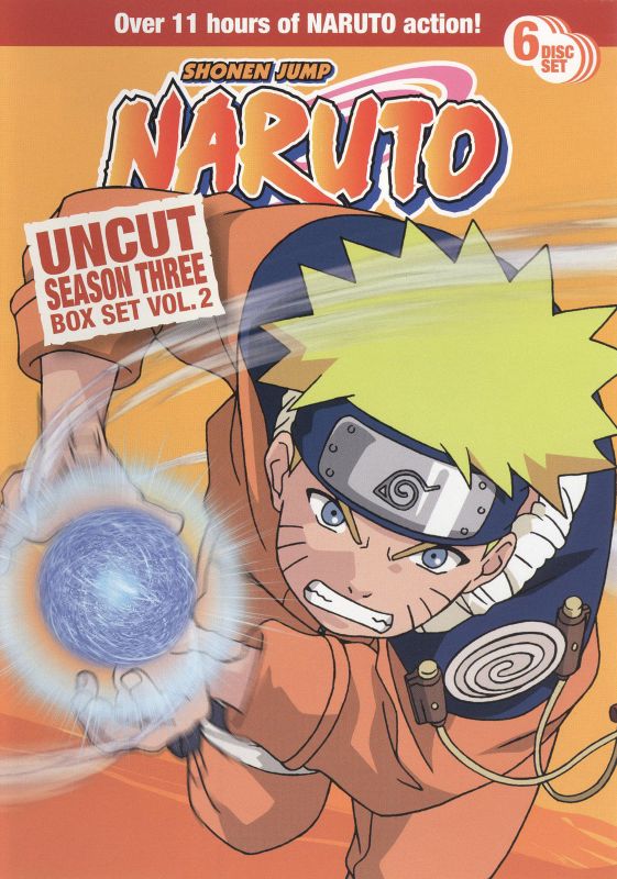 Naruto Uncut Box Set: Season 3, Vol. 2 [6 Discs] [DVD]