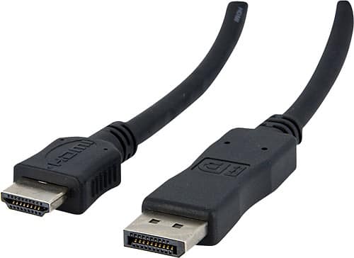 Best Buy: StarTech.com 6' Male-HDMI-to-Male-DisplayPort Converter Cable ...