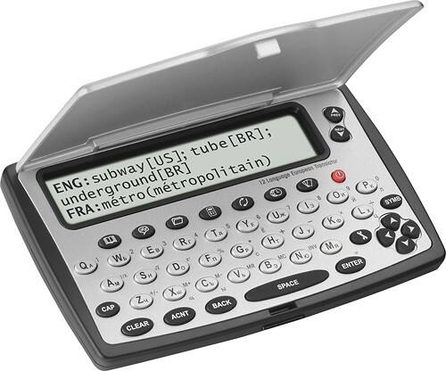 Angle Standard. Franklin - 12-Language European Translator.