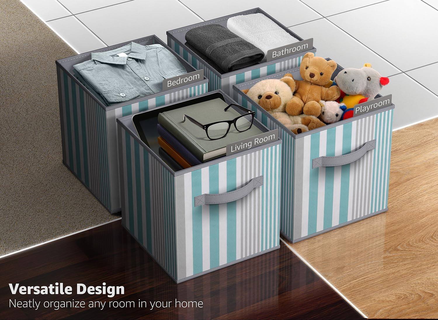 Versatile Design  
Neatly organize any room in your home  

Bedroom  
Bathroom  
Living Room  
Playroom