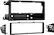 Angle. Metra - Dash Kit for Select 2008-2014 Subaru Forester Impreza WRX Outback DIN - Black.