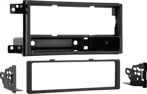 Metra - Dash Kit for Select 2008-2014 Subaru Forester Impreza WRX Outback DIN - Black