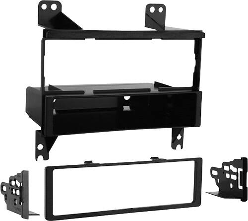 Metra - Dash Kit for Select 2007-2010 Hyundai Elantra DIN - Black