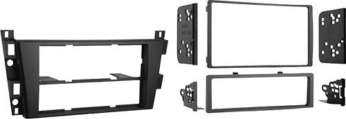 Metra - Dash Kit for Select 2006-2011 Cadillac DTS DIN DDIN - Charcoal