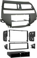 Metra - Dash Kit for Select 2008-2012 Honda Accord/Accord Crosstour non-NAV with auto climate controls - Black - Angle_Zoom