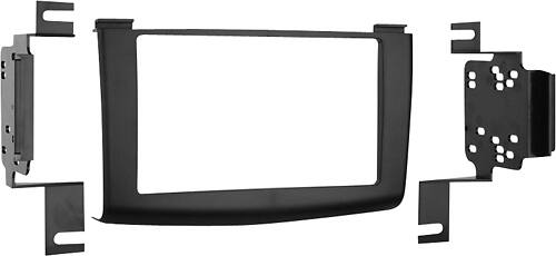 Angle. Metra - Dash Kit for Select 2008-2010 Nissan Rogue DDIN - Black.