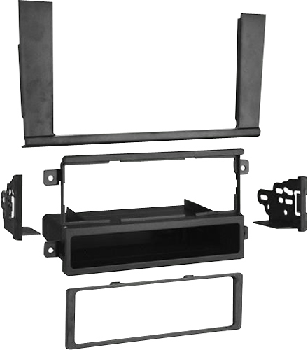 Angle View: Metra - Dash Kit for Select 2003-2013 Honda Element DIN - Black