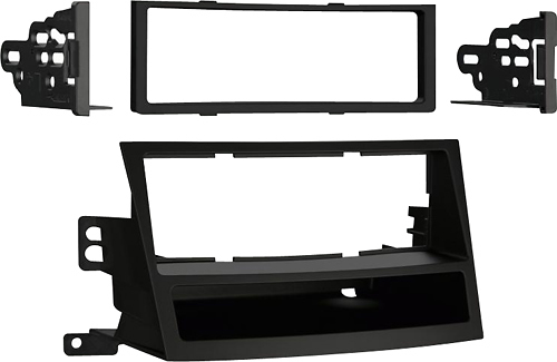 Angle View: Metra - Dash Kit for Select 2010-2014 Subaru Outback DIN - Black