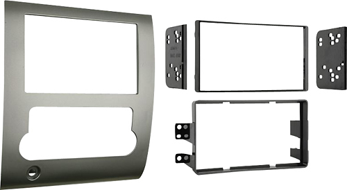 Angle View: Metra - Dash Kit for Select 2008-2012 Nissan Titan DDIN - Silver