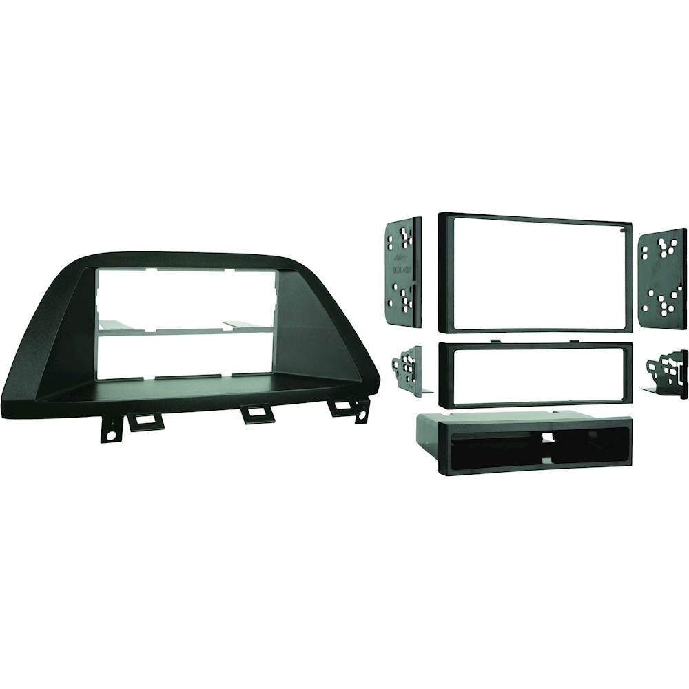 Angle View: Metra - Dash Kit for Select 2005-2010 Honda Odyssey DIN DDIN - Black