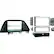 Angle. Metra - Dash Kit for Select 2005-2010 Honda Odyssey DIN DDIN - Black.